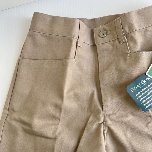 NEW Classroom Uniforms Girls Bermuda Shorts - Khaki - Size 10 - Picture 2 of 8